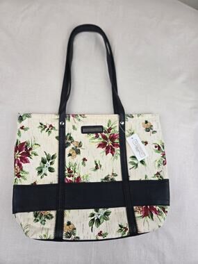 New Longaberger Homestead Christmas Purse Tote NWT